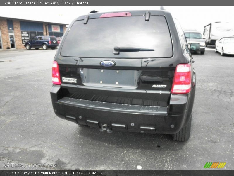 Black / Charcoal 2008 Ford Escape Limited 4WD