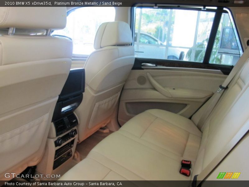 Platinum Bronze Metallic / Sand Beige 2010 BMW X5 xDrive35d