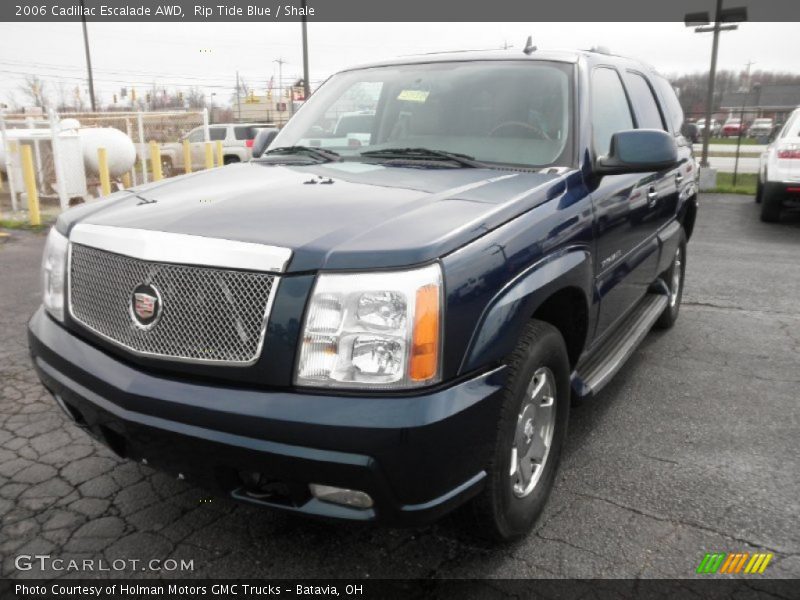 Rip Tide Blue / Shale 2006 Cadillac Escalade AWD