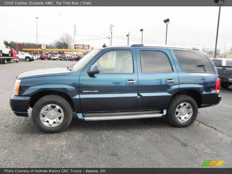 Rip Tide Blue / Shale 2006 Cadillac Escalade AWD
