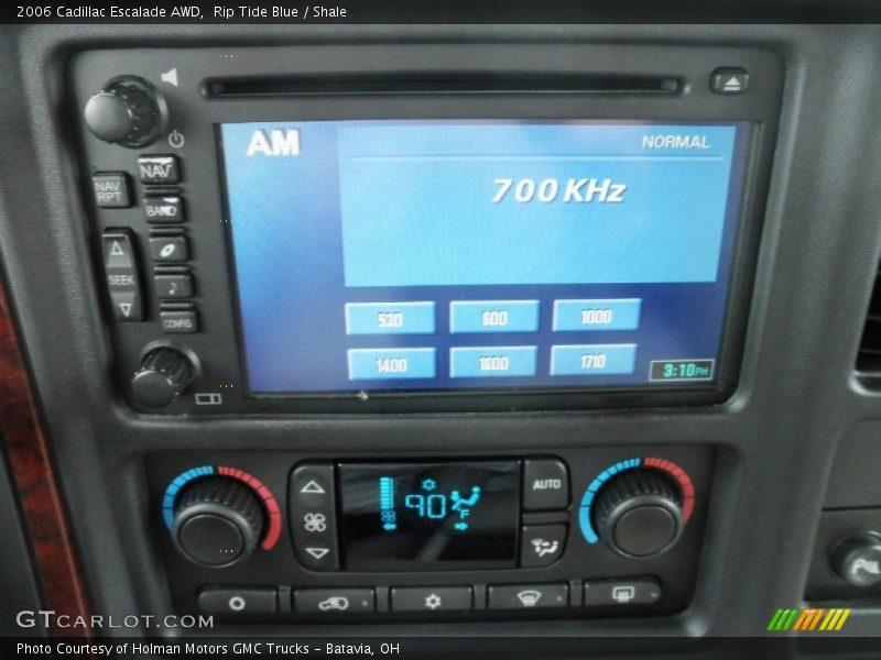 Rip Tide Blue / Shale 2006 Cadillac Escalade AWD