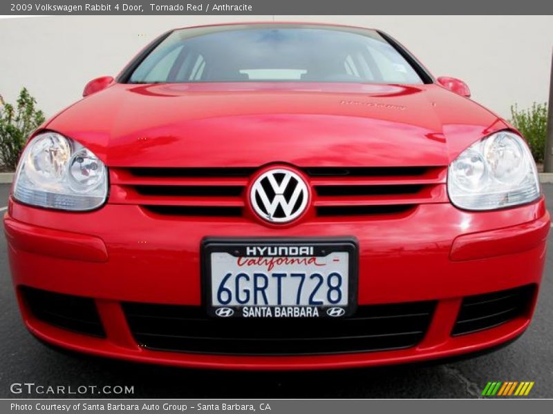 Tornado Red / Anthracite 2009 Volkswagen Rabbit 4 Door