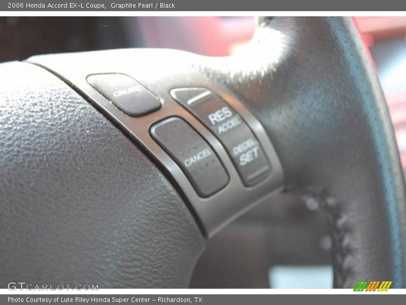 Graphite Pearl / Black 2006 Honda Accord EX-L Coupe