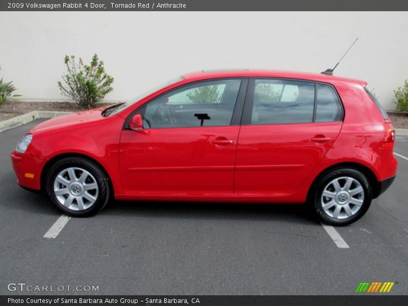  2009 Rabbit 4 Door Tornado Red