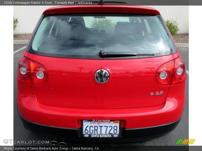 Tornado Red / Anthracite 2009 Volkswagen Rabbit 4 Door
