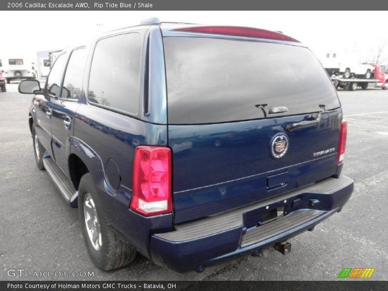 Rip Tide Blue / Shale 2006 Cadillac Escalade AWD