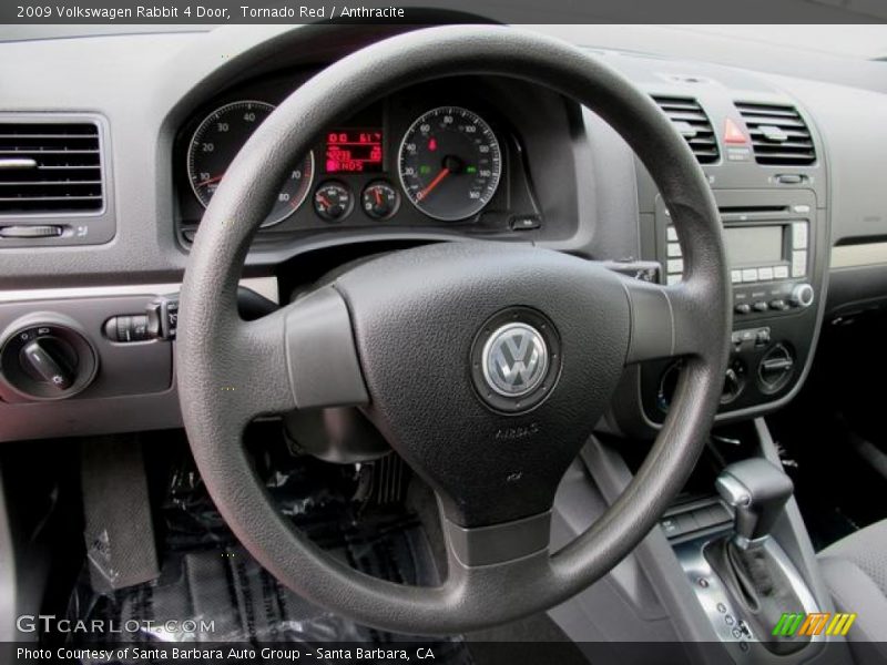  2009 Rabbit 4 Door Steering Wheel
