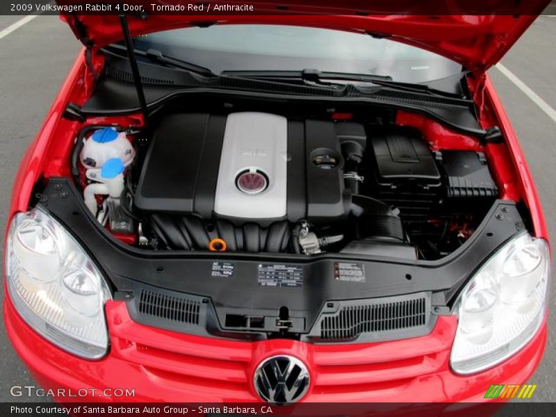  2009 Rabbit 4 Door Engine - 2.5 Liter DOHC 20-Valve 5 Cylinder