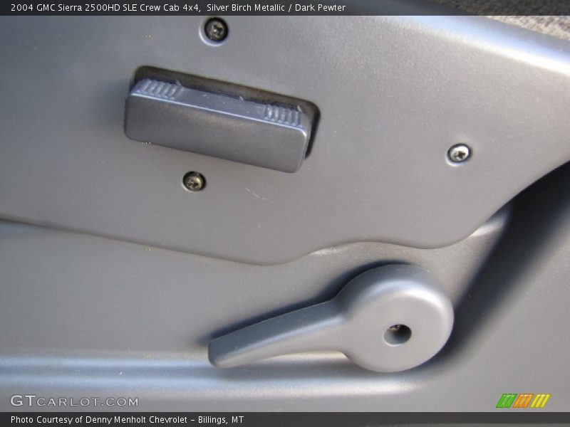 Silver Birch Metallic / Dark Pewter 2004 GMC Sierra 2500HD SLE Crew Cab 4x4