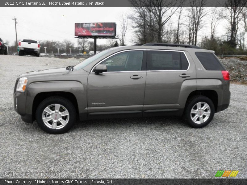 Mocha Steel Metallic / Jet Black 2012 GMC Terrain SLE