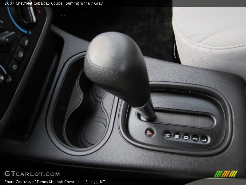 Summit White / Gray 2007 Chevrolet Cobalt LS Coupe