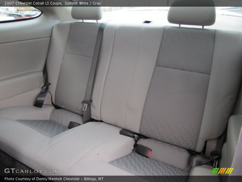 Summit White / Gray 2007 Chevrolet Cobalt LS Coupe