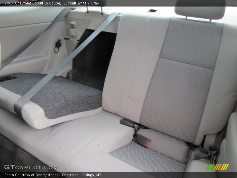 Summit White / Gray 2007 Chevrolet Cobalt LS Coupe