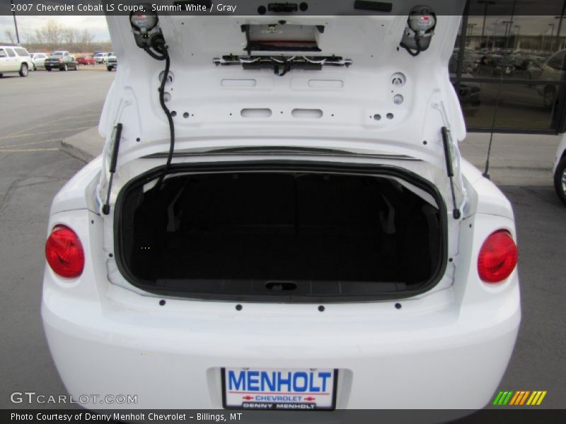 Summit White / Gray 2007 Chevrolet Cobalt LS Coupe