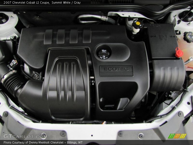 Summit White / Gray 2007 Chevrolet Cobalt LS Coupe