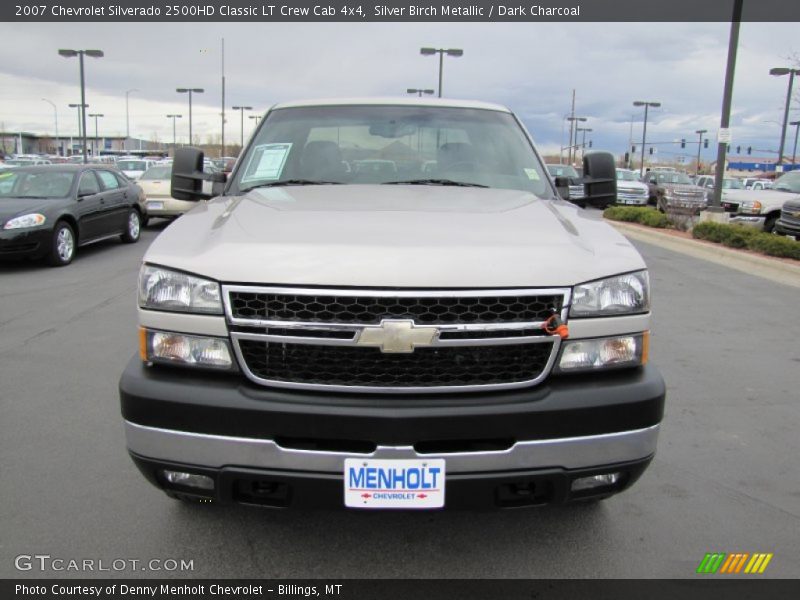 Silver Birch Metallic / Dark Charcoal 2007 Chevrolet Silverado 2500HD Classic LT Crew Cab 4x4
