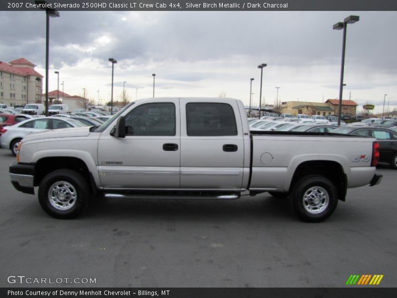 Silver Birch Metallic / Dark Charcoal 2007 Chevrolet Silverado 2500HD Classic LT Crew Cab 4x4