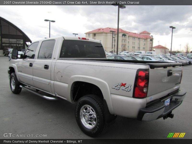 Silver Birch Metallic / Dark Charcoal 2007 Chevrolet Silverado 2500HD Classic LT Crew Cab 4x4