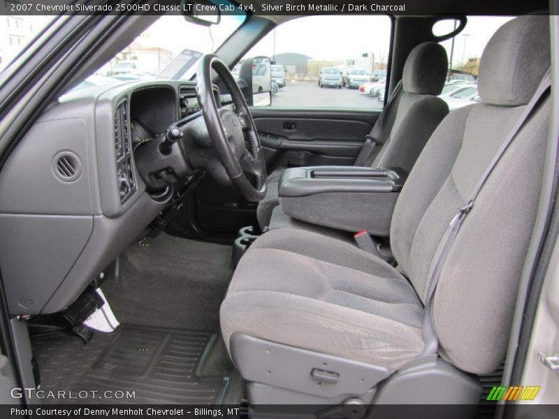 Silver Birch Metallic / Dark Charcoal 2007 Chevrolet Silverado 2500HD Classic LT Crew Cab 4x4