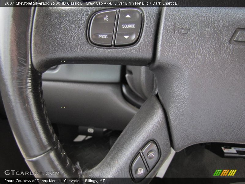 Silver Birch Metallic / Dark Charcoal 2007 Chevrolet Silverado 2500HD Classic LT Crew Cab 4x4