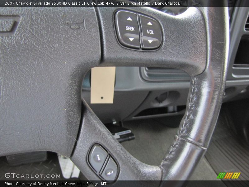 Silver Birch Metallic / Dark Charcoal 2007 Chevrolet Silverado 2500HD Classic LT Crew Cab 4x4