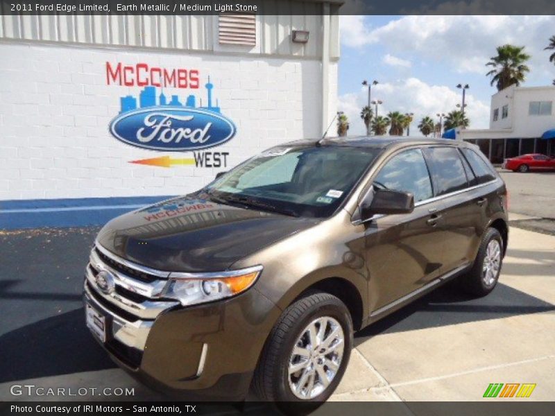 Earth Metallic / Medium Light Stone 2011 Ford Edge Limited