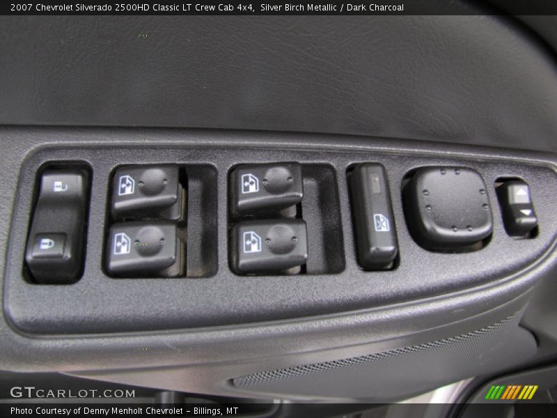 Silver Birch Metallic / Dark Charcoal 2007 Chevrolet Silverado 2500HD Classic LT Crew Cab 4x4