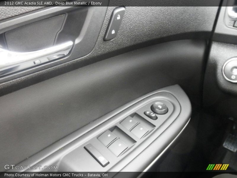 Deep Blue Metallic / Ebony 2012 GMC Acadia SLE AWD