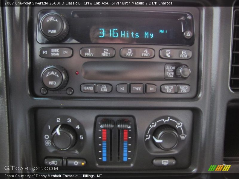 Silver Birch Metallic / Dark Charcoal 2007 Chevrolet Silverado 2500HD Classic LT Crew Cab 4x4