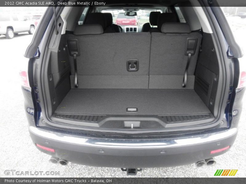 Deep Blue Metallic / Ebony 2012 GMC Acadia SLE AWD