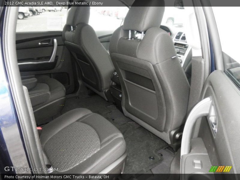 Deep Blue Metallic / Ebony 2012 GMC Acadia SLE AWD