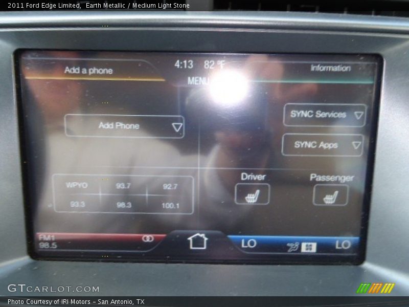 Earth Metallic / Medium Light Stone 2011 Ford Edge Limited