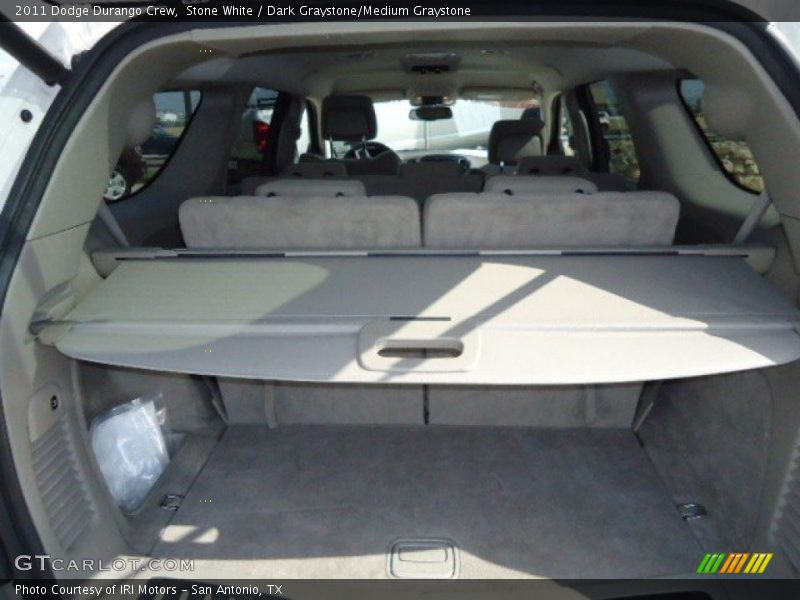 Stone White / Dark Graystone/Medium Graystone 2011 Dodge Durango Crew