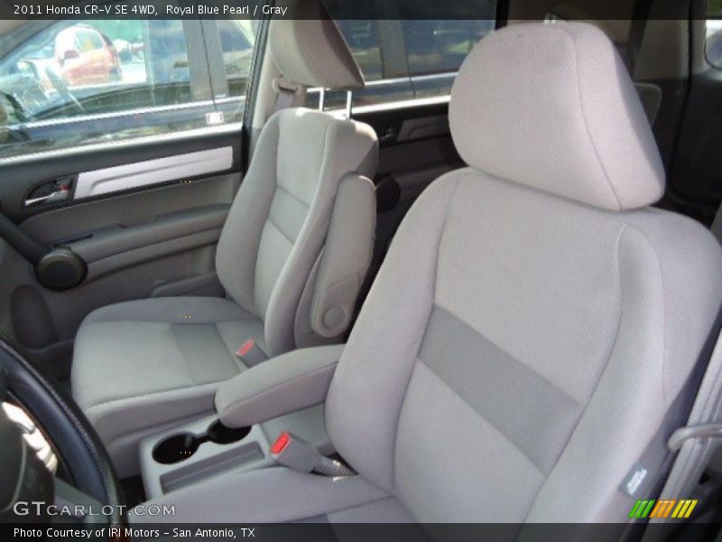 Royal Blue Pearl / Gray 2011 Honda CR-V SE 4WD