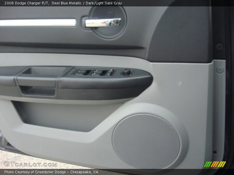 Steel Blue Metallic / Dark/Light Slate Gray 2008 Dodge Charger R/T