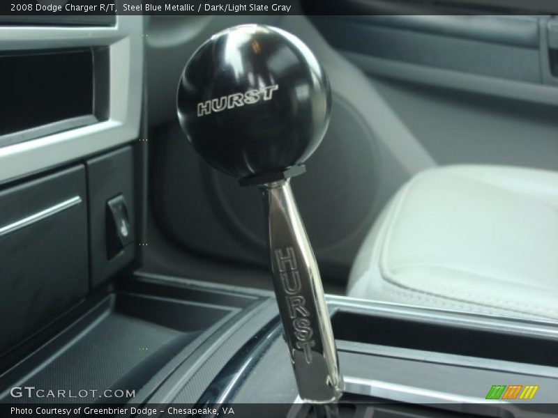 Steel Blue Metallic / Dark/Light Slate Gray 2008 Dodge Charger R/T