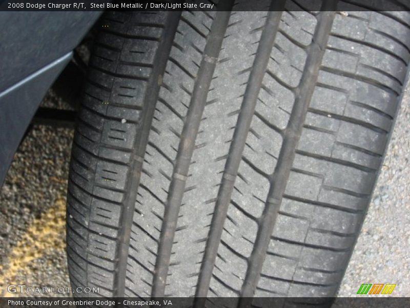 Steel Blue Metallic / Dark/Light Slate Gray 2008 Dodge Charger R/T