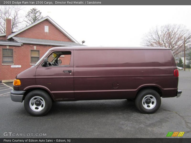  2003 Ram Van 1500 Cargo Director Red Metallic