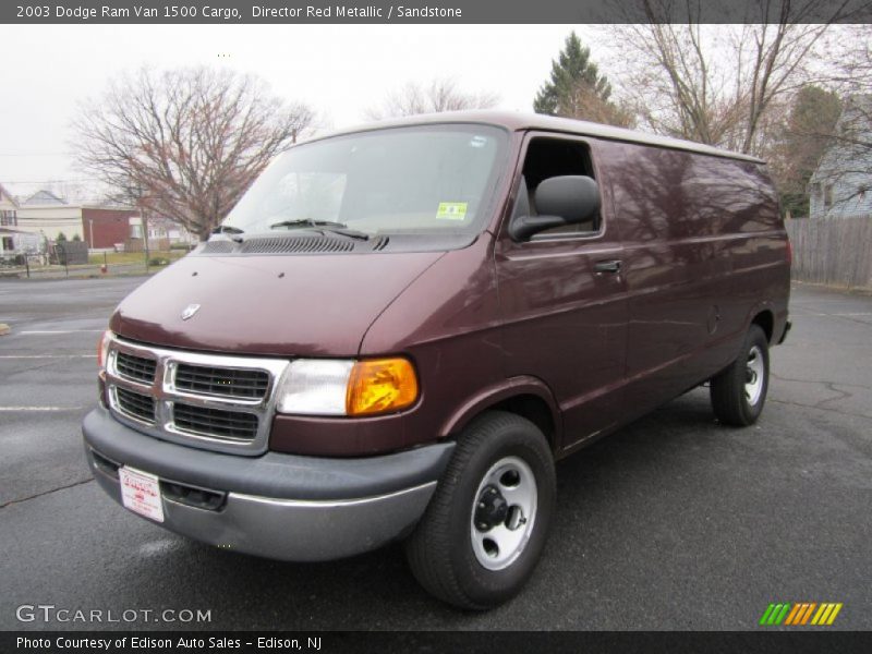 Front 3/4 View of 2003 Ram Van 1500 Cargo