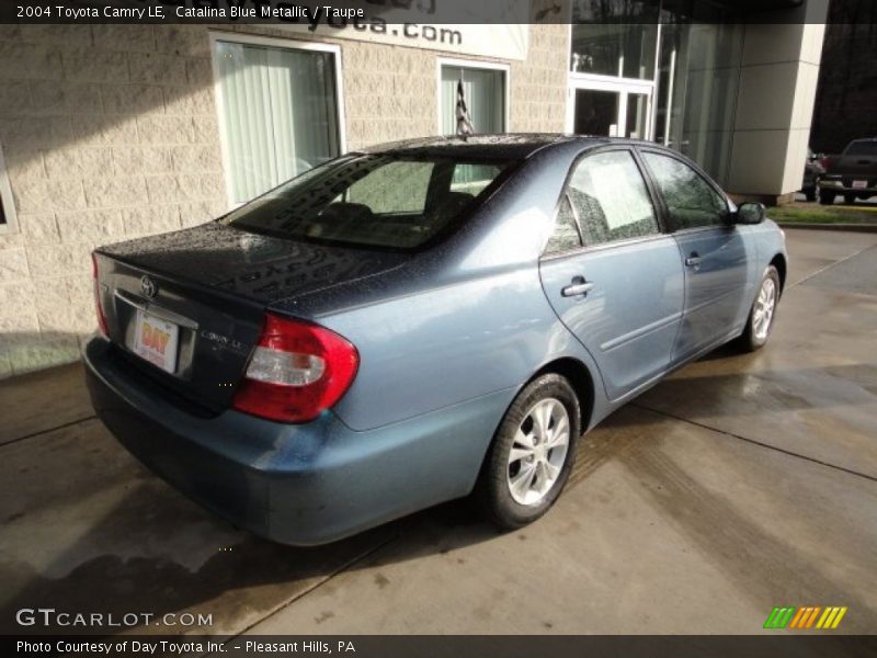 Catalina Blue Metallic / Taupe 2004 Toyota Camry LE