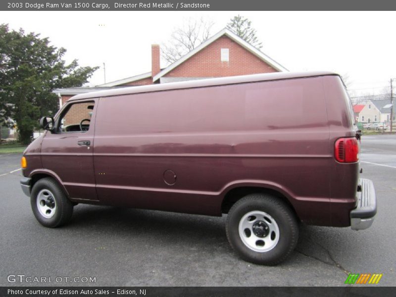 Director Red Metallic / Sandstone 2003 Dodge Ram Van 1500 Cargo