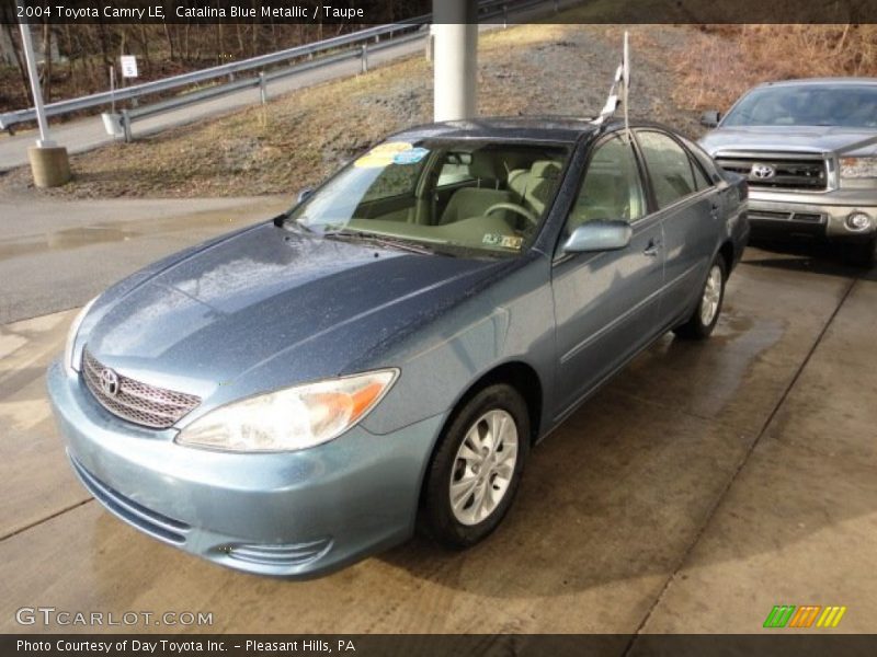 Catalina Blue Metallic / Taupe 2004 Toyota Camry LE