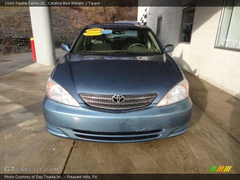 Catalina Blue Metallic / Taupe 2004 Toyota Camry LE
