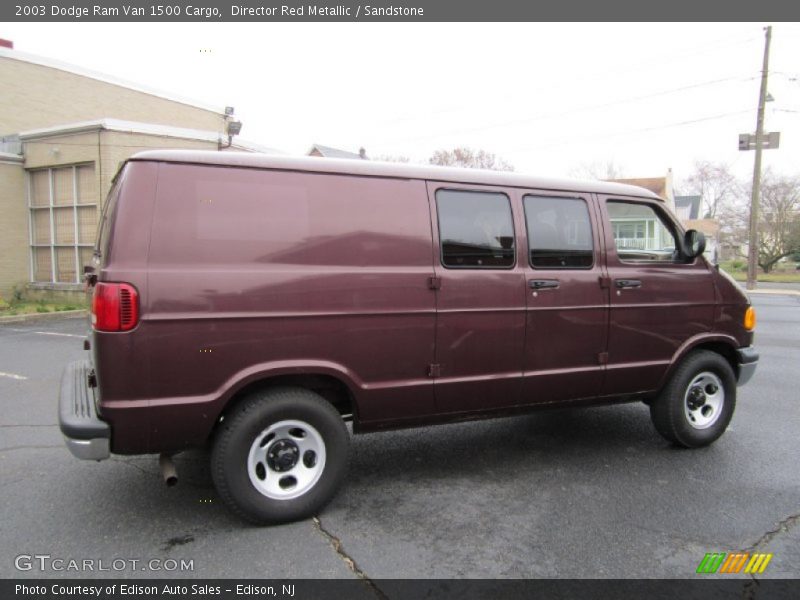 Director Red Metallic / Sandstone 2003 Dodge Ram Van 1500 Cargo