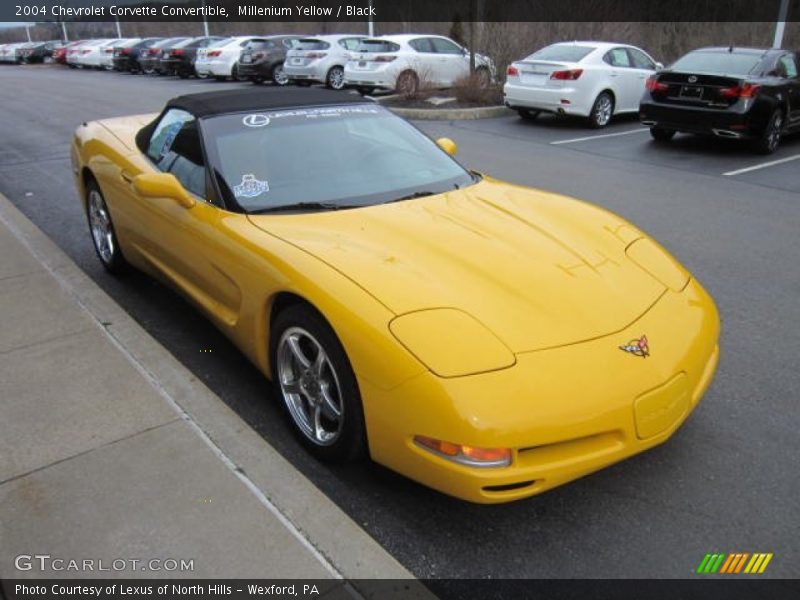 Front 3/4 View of 2004 Corvette Convertible