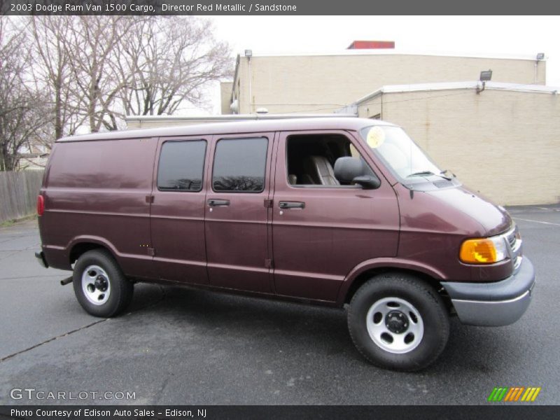 Front 3/4 View of 2003 Ram Van 1500 Cargo