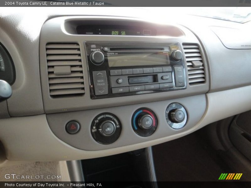 Catalina Blue Metallic / Taupe 2004 Toyota Camry LE