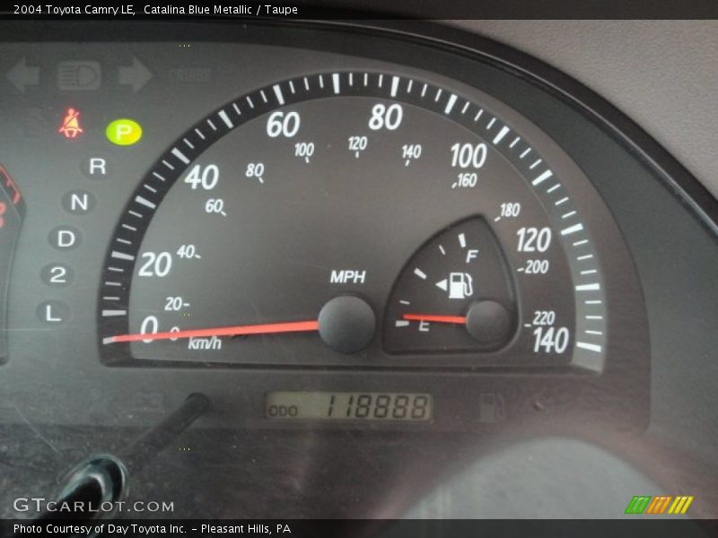 Catalina Blue Metallic / Taupe 2004 Toyota Camry LE