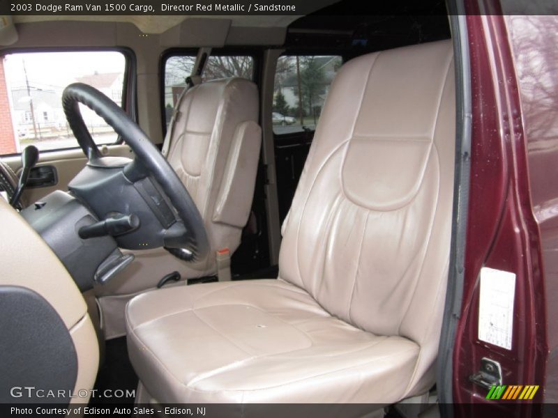  2003 Ram Van 1500 Cargo Sandstone Interior