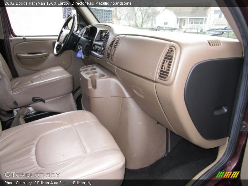 Director Red Metallic / Sandstone 2003 Dodge Ram Van 1500 Cargo